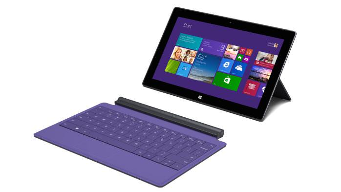 surface with keyboard detached