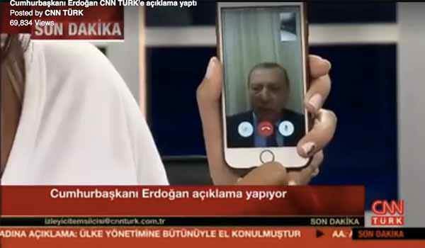 FaceTime Helped Turkish President Erdogan Address the Nation during the Military Crisis