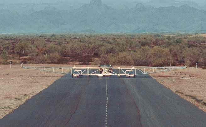 Aquila drone at Yuma desert