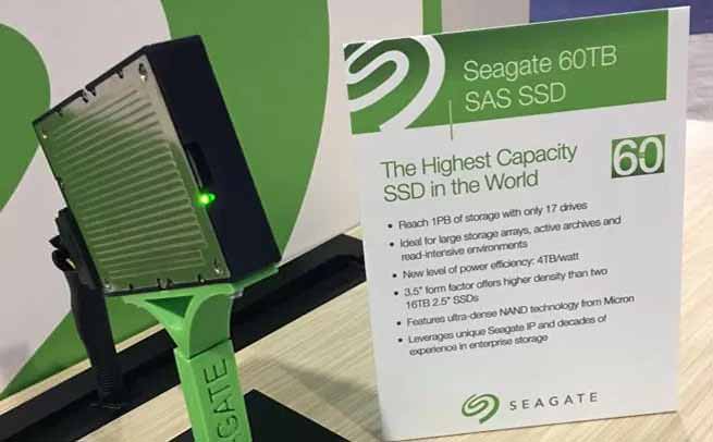 Seagate Rolls Out 60TB SSD