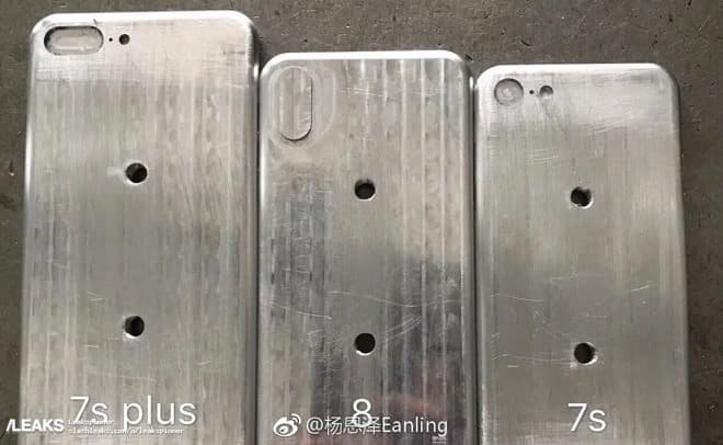 Molds that Supposedly Show the Size of Apple's 2017 iPhones Appeared Online
